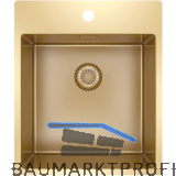 SOLIDO 2D-Sp�le CAPP40KR10G Edelstahl-Gold