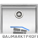 REGINOX 3D-Sp�le New York 50x40 KG-CC ohne �berlauf, Edelstahl