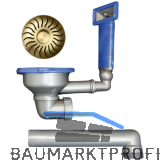 CARESSI Ab- und �berlaufgarnitur CAPPKP24NG Gold