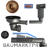 CARESSI Ab- und �berlaufgarnitur CABLPP50519CO Kupfer