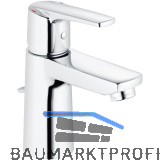 SOLIDO Waschtischarmatur Alpha 300 XL mit Ablaufgarnitur druckfest, Chrom