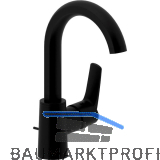 SOLIDO Waschtischarmatur Alpha 300 C druckfest, Schwarz matt