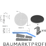 REGINOX Befestigungsklammern Z1076