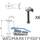 REGINOX Befestigungsklammern Z1200