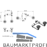 REGINOX Ablaufgarnitur 2 x 3,5" R22313