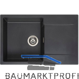 REGINOX Einbausp�le Amsterdam 78 Black Silvery