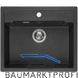 REGINOX Einbausp�le Amsterdam 54 Black Silvery