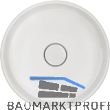 SYSTEMCERAM Aufsatzwaschtisch Patera 40, Polar