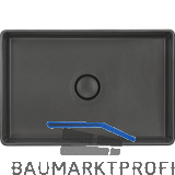 SYSTEMCERAM Aufsatzwaschtisch Lavara 60, Schiefer