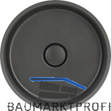 SYSTEMCERAM Unterbauwaschtisch Patera 40 U/g, Keramik Schiefer