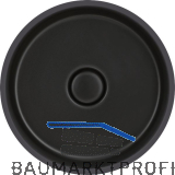 SYSTEMCERAM Unterbauwaschtisch Patera 40 U/g Keramik Nigra
