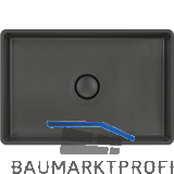 SYSTEMCERAM Unterbauwaschtisch Lavara 60 U/g, Keramik Schiefer