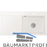 SYSTEMCERAM Einbausp�le Mera 100 SL, 1000 x 510 mm TT. links, Gr�nland