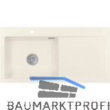 SYSTEMCERAM Einbausp�le Mera 100 SL, 1000 x 510 mm TT. rechts, Jasmin