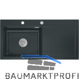 SYSTEMCERAM Einbausp�le Mera 100 SL, 1000 x 510 mm TT. rechts, Eibe