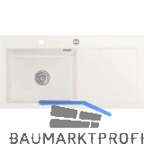 SYSTEMCERAM Einbausp�le Mera 100 SL, 1000 x 510 mm TT. rechts, Gr�nland Exzenter