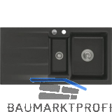 SYSTEMCERAM Einbausp�le Genea 100, 1000 x 510 mm �1,5% rev., Schiefer