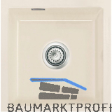 SYSTEMCERAM fl�chenb�ndige Sp�le Mera 46 F/o Excenter, Magnolie