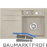 SYSTEMCERAM Einbausp�le Bela 78, 780 x 510 mm �1,5% Tropfteil links, Fango