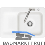 SYSTEMCERAM fl�chenb�ndige Sp�le Juna 75 F Excenter Tt. links, Polar