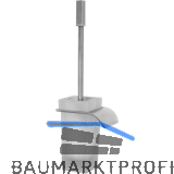 SOLIDO WC-B�rstengarnitur Serie 1 Edelstahl geb�rstet