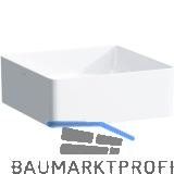 LAUFEN Aufsatzwaschtisch Living quadratisch, Wei�