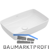 VILLEROY & BOCH Aufsatzwaschtisch Artis 41725801 580 mm, Wei� Alpin