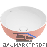 VILLEROY & BOCH Aufsatzwaschtisch Artis 417943BCT0 � 430 mm, Powder