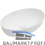 V & B Aufsatzwaschtisch Artis 41986101 610 mm Wei� Alpin