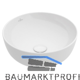 VILLEROY & BOCH Aufsatzwaschtisch Artis 417943R1 � 430 mm, Wei� Alpin