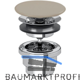 VILLEROY & BOCH 5/4" Schaftventil 680800AM, Almond