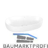 VILLEROY & BOCH Aufsatzwaschtisch Antao 4A7465RW 650 mm, Stone White CeramicPlus