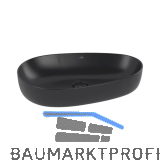 VILLEROY & BOCH Aufsatzwaschtisch Antao 4A7465R7 650 mm, Pure Black