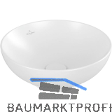VILLEROY & BOCH Aufsatzwaschtisch L&F 4A4500RW � 380 mm, Wei� matt