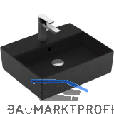 VILLEROY & BOCH Aufsatzwaschtisch Memento 2.0 4A0750R7 500 mm, Pure Black