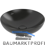 VILLEROY & BOCH Aufsatzwaschtisch 4A4600R7 � 420 mm, Pure Black