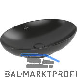VILLEROY & BOCH Aufsatzwaschtisch 4A4700R7 560 mm, Pure Black