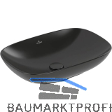 VILLEROY & BOCH Aufsatzwaschtisch L&F 4A4900R7 560 mm, Pure Black