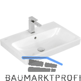VILLEROY & BOCH Waschbecken Architectura 4A876501 650 mm, Wei� Alpin