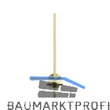 GEESA WC-Ersatzrollenhalter Opal Metallfinish Gold geb�rstet