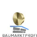 GEESA Handtuchhaken Opal gro�, Metallfinish Gold geb�rstet