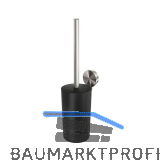 GEESA WC-B�rstengarnitur Opal Metallfinish Edelstahl geb�rstet