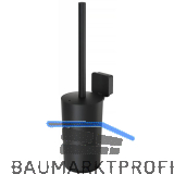 GEESA WC-B�rstengarnitur Topaz Schwarz matt