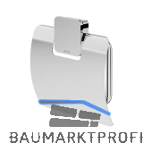GEESA WC-Papierhalter Topaz mit Abdeckung Chrom