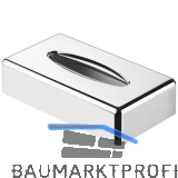 GEESA Papiertuch-Box freistehend/wandmontiert Hotel Chrom