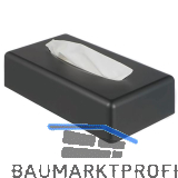 GEESA Papiertuch-Box freistehend/wandmontiert Hotel Schwarz