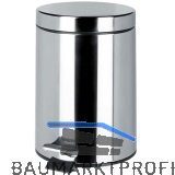 GEESA Treteimer Hotel 5 Liter Chrom