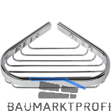 GEESA Eck-Seifenablage Basket Chrom