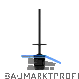 GEESA WC-Ersatzb�rste Topaz Schwarz matt