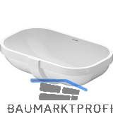 DURAVIT Unterbau-Waschtisch D-Code, Wei�